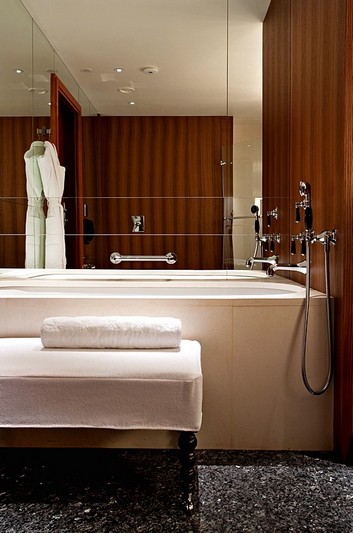Park Room Bathroom at Ararat Park Hyatt Hotel in Moscow, Russia