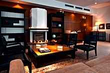 Bibliotheque at Ararat Park Hyatt Hotel in Moscow, Russia