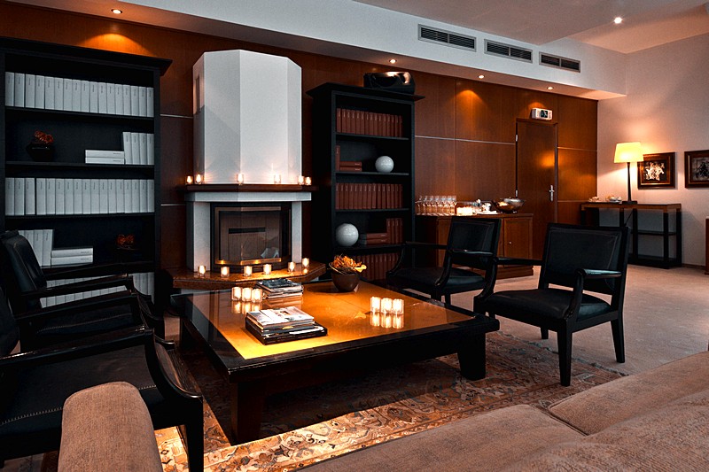 Bibliotheque at Ararat Park Hyatt Hotel in Moscow, Russia