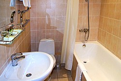 Junior Suite Bathroom at Arbat Hotel in Moscow, Russia