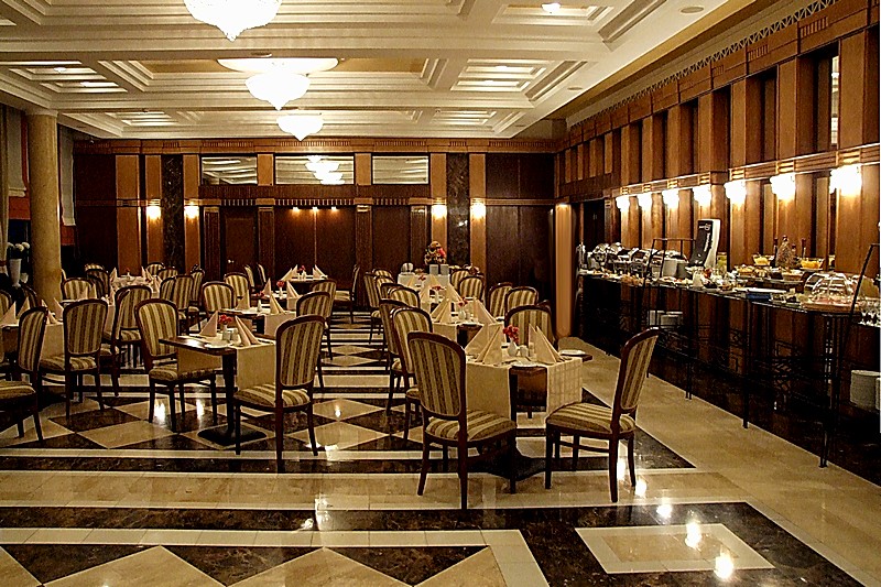 Banqueting Hall at Arbat Hotel in Moscow, Russia