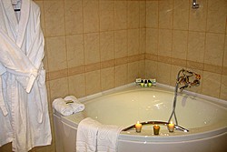 Bath Room in Apartment at Assambleya Nikitskaya Hotel in Moscow, Russia