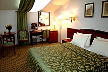 Standard Double Room at Assambleya Nikitskaya Hotel in Moscow, Russia