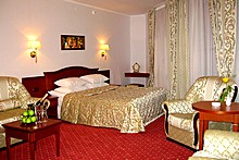 Studio Double Room at Assambleya Nikitskaya Hotel in Moscow, Russia