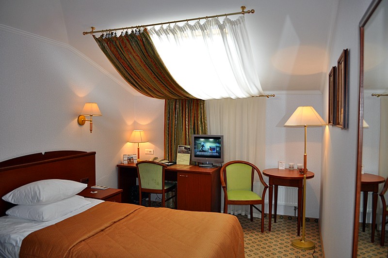 Standard Single Room at Assambleya Nikitskaya Hotel in Moscow, Russia