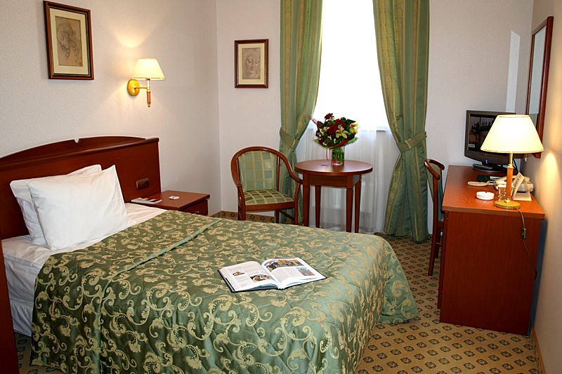 Standard Single Room at Assambleya Nikitskaya Hotel in Moscow, Russia