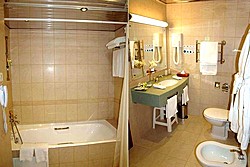Bath Room in Suite at Assambleya Nikitskaya Hotel in Moscow, Russia