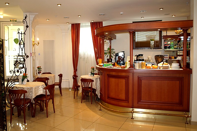 Lobby Bar at Assambleya Nikitskaya Hotel in Moscow, Russia