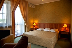 Green Junior Suite at  Atlanta Hotel in Moscow, Russia