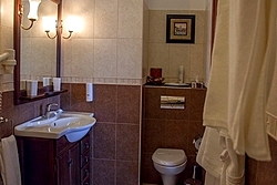Bath Room in Loft Suite at  Atlanta Hotel in Moscow, Russia