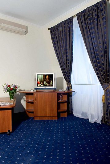 Mansard Standard Twin Room at the Atlas Park-Hotel in Moscow