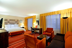 Junior Suite at Azimut Moscow Olympic Hotel in Moscow, Russia