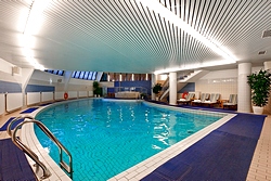 Swimming Pool at Azimut Moscow Olympic Hotel in Moscow, Russia