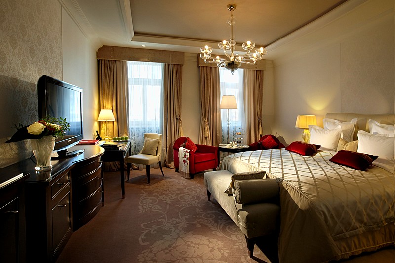 Deluxe Design Room at Baltschug Kempinski Hotel in Moscow, Russia