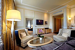 Kremlin Suite at Baltschug Kempinski Hotel in Moscow, Russia