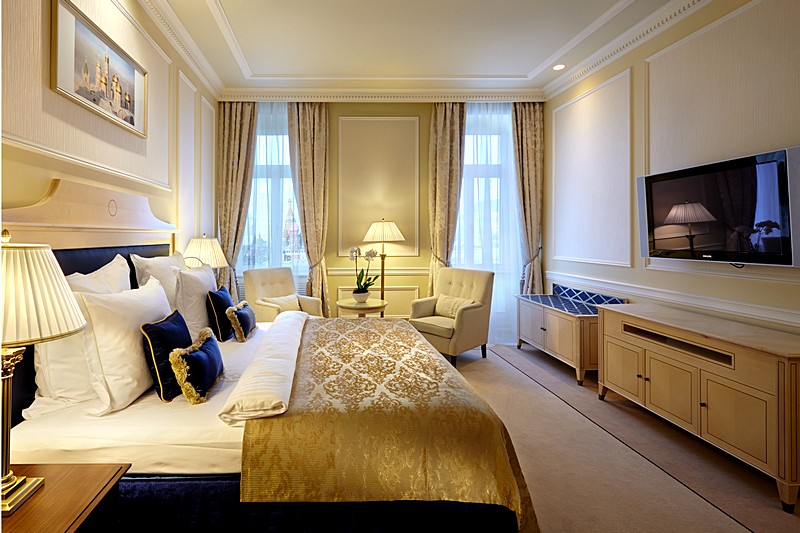 St. Basil's Suite at Baltschug Kempinski Hotel in Moscow, Russia