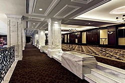 Vladimir Hall Foyer and Luster at Baltschug Kempinski Hotel in Moscow, Russia