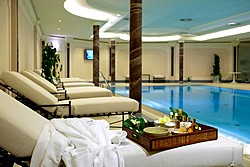 Pool at Health Club at Baltschug Kempinski Hotel in Moscow, Russia