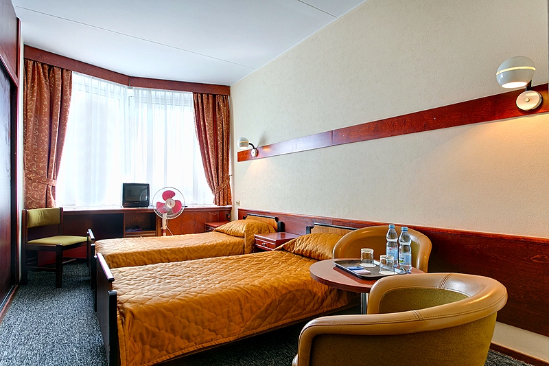 Standard Twin Room at Belgrad Hotel in Moscow, Russia