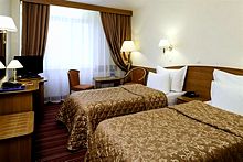 Superior Twin Room at Best Western Vega Hotel in Moscow, Russia