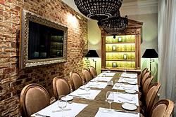VIP-room in Stariy Dvorik Restaurant at Best Western Vega Hotel in Moscow, Russia