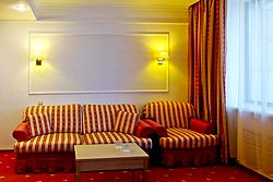 Suite at Borodino Hotel in Moscow, Russia