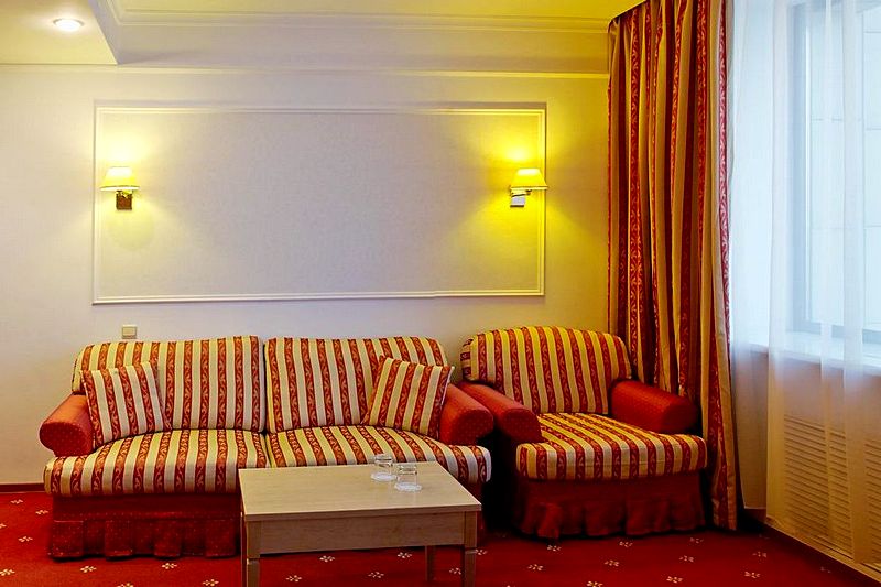 Suite at Borodino Hotel in Moscow, Russia