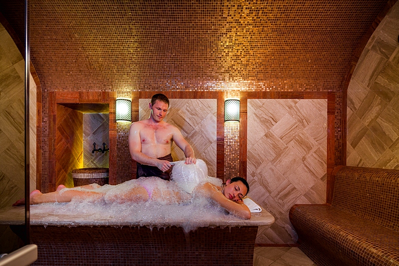 Hammam at Brighton Hotel in Moscow, Russia