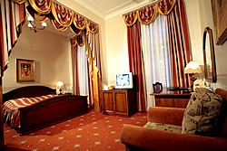 Junior Suite A at Budapest Hotel in Moscow, Russia