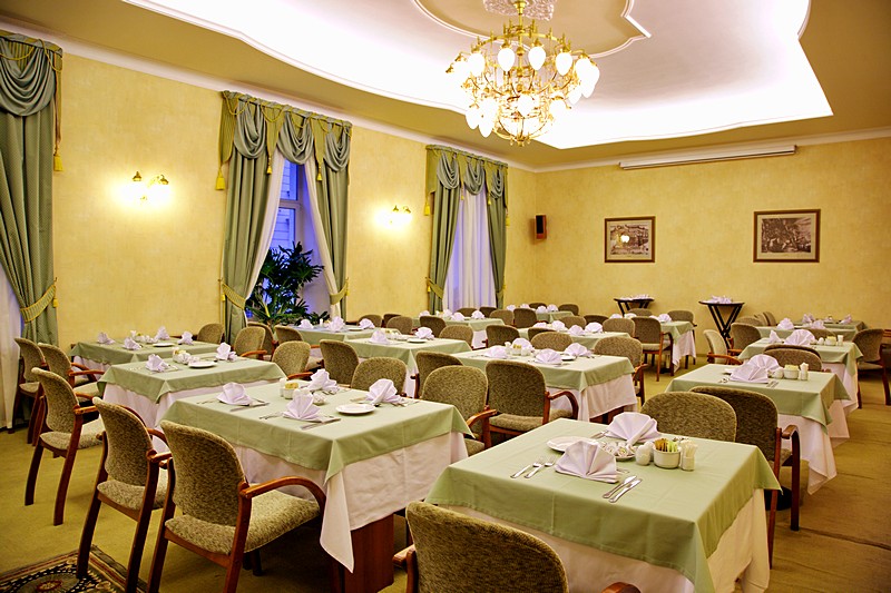 Romanov Restaurant at Budapest Hotel in Moscow, Russia