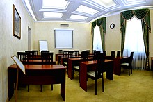 Sheremetev Meeting Room at Budapest Hotel in Moscow, Russia