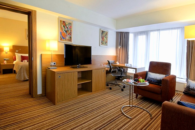 Suite at Crowne Plaza Moscow World Trade Centre Hotel in Moscow, Russia