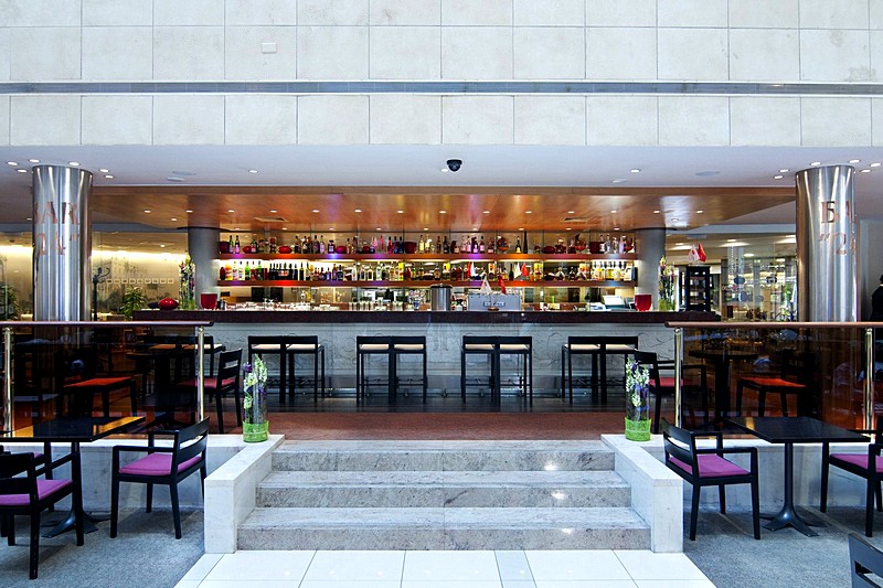 Bar 24 at Crowne Plaza Moscow World Trade Centre Hotel in Moscow, Russia