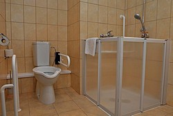 Bath room in Family Suite at D' Hotel in Moscow, Russia