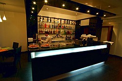 Bar at D' Hotel in Moscow, Russia