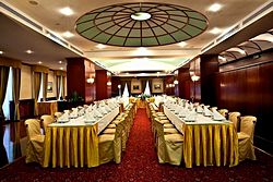 Yesenin Banquet Hall at Golden Ring Hotel in Moscow, Russia
