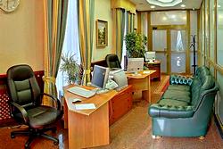 Business Centre at Golden Ring Hotel in Moscow, Russia