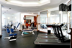 Gym at Golden Ring Hotel in Moscow, Russia