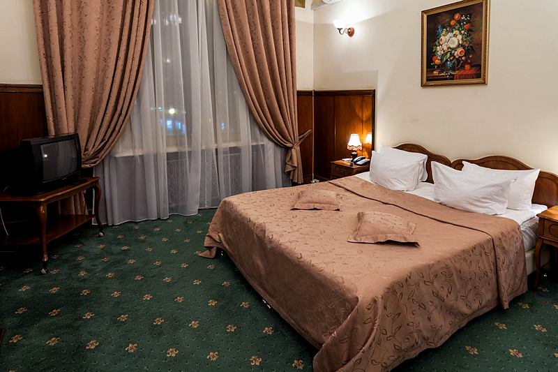 Deluxe Twin Room at Historical Hotel Sovietsky in Moscow, Russia