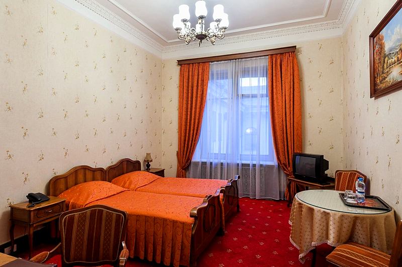 Standard Twin Room at Historical Hotel Sovietsky in Moscow, Russia