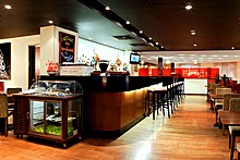R&W Bar at Holiday Inn Lesnaya Hotel in Moscow, Russia