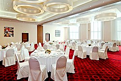 Grand Ballroom at Holiday Inn Moscow Lesnaya Hotel in Moscow, Russia