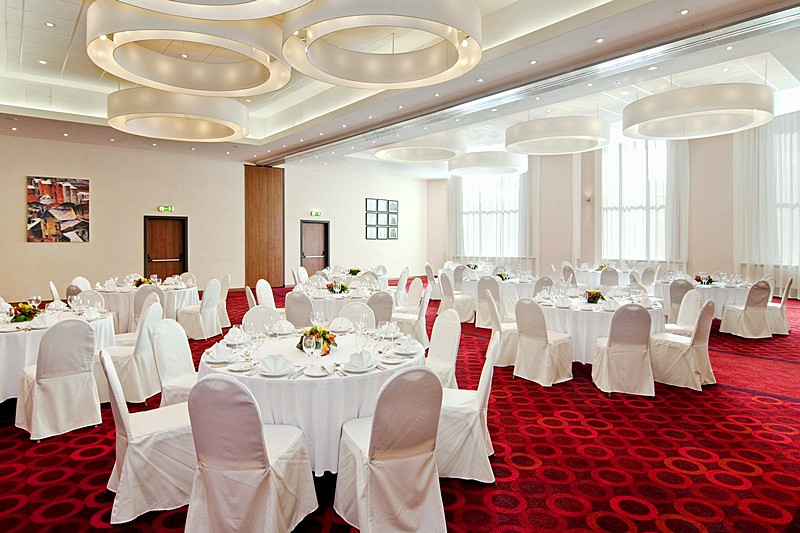 Grand Ballroom at Holiday Inn Moscow Lesnaya Hotel in Moscow, Russia