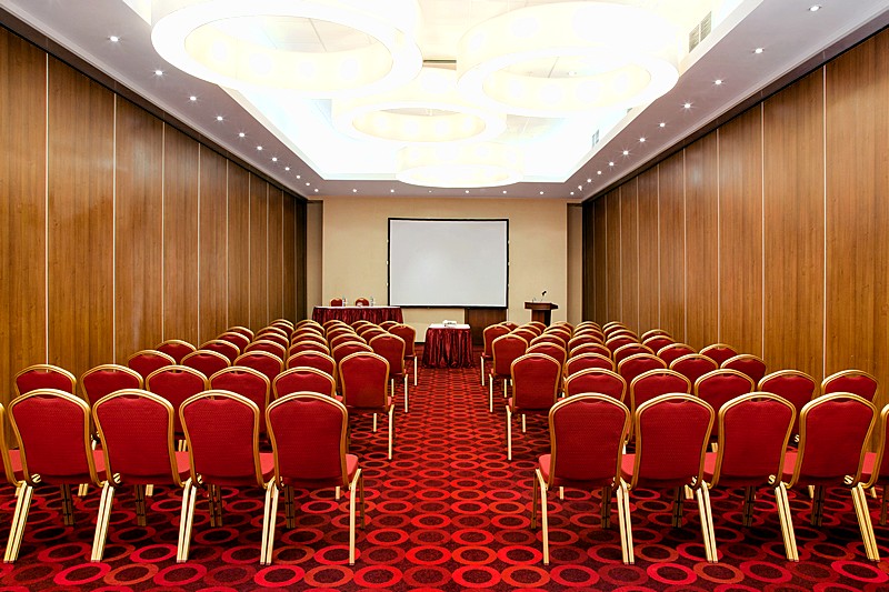 Break-out Section Grand Ballroom at Holiday Inn Moscow Lesnaya Hotel in Moscow, Russia