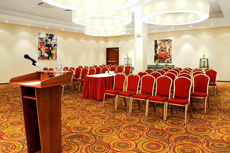 Moscow Hall (theater sitting) at Holiday Inn Moscow Lesnaya Hotel in Moscow, Russia