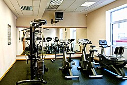 Fitness Center at Holiday Inn Moscow Lesnaya Hotel in Moscow, Russia