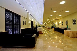 Lobby at Holiday Inn Moscow Sokolniki Hotel in Moscow, Russia