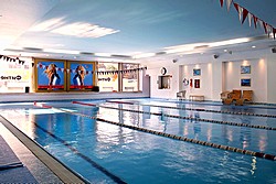 Orange Fitness Pool at Holiday Inn Moscow Sokolniki Hotel in Moscow, Russia