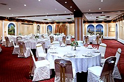 Banquet in Solnechnaya Hall at Holiday Inn Moscow Vinogradovo Hotel in Moscow, Russia
