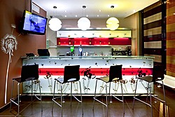 Lobby Bar at Ibis Moscow Paveletskaya Hotel in Moscow, Russia